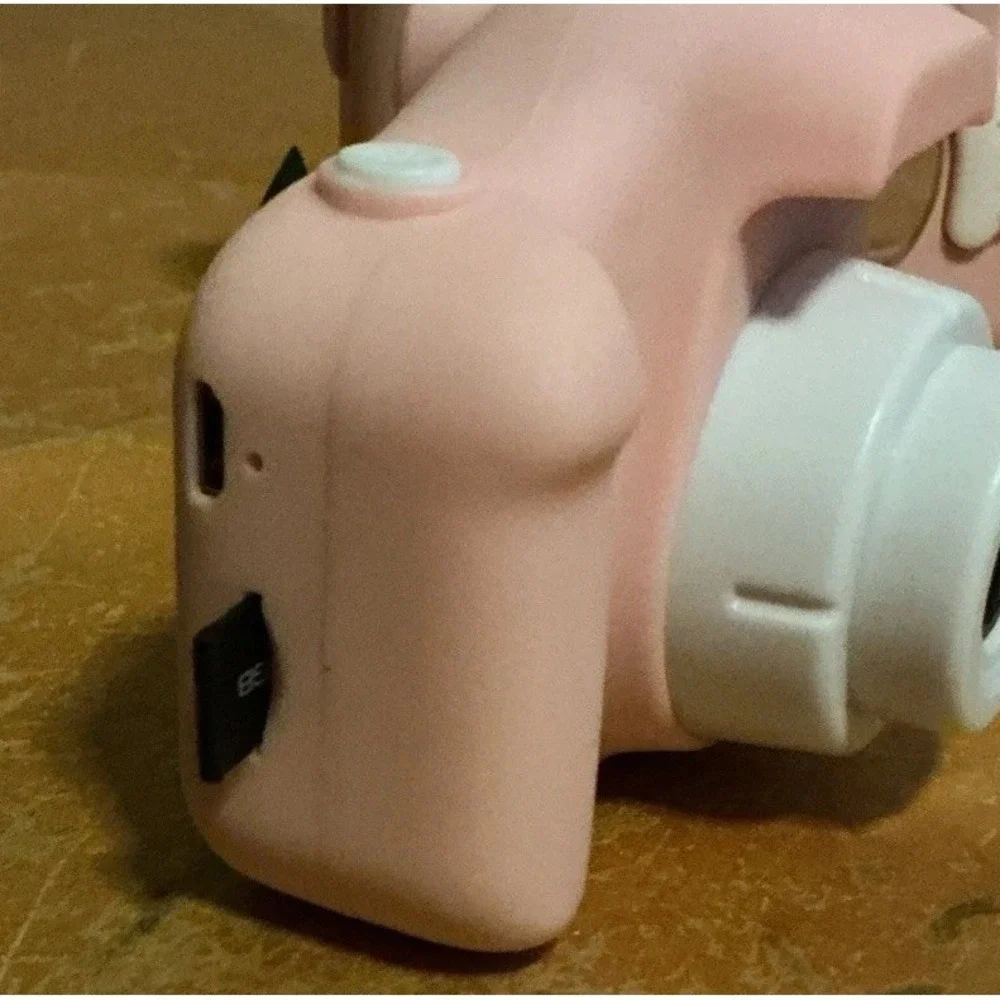 Kids Digital Camera Children LCD HD Rechargeable Pink Woof Good Dog New Open Box